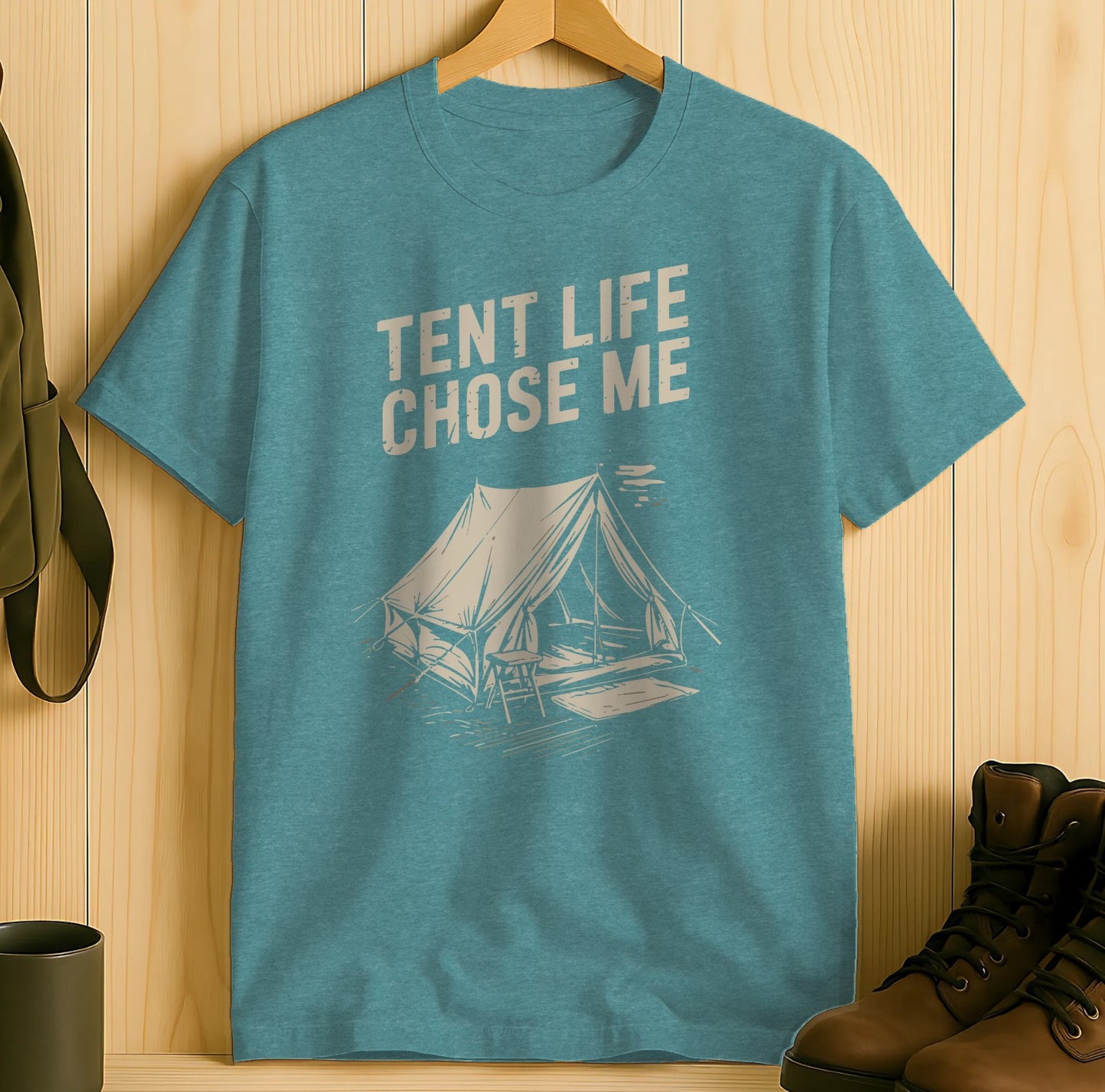 Tent Life Chose Me Graphic T-shirt product type
