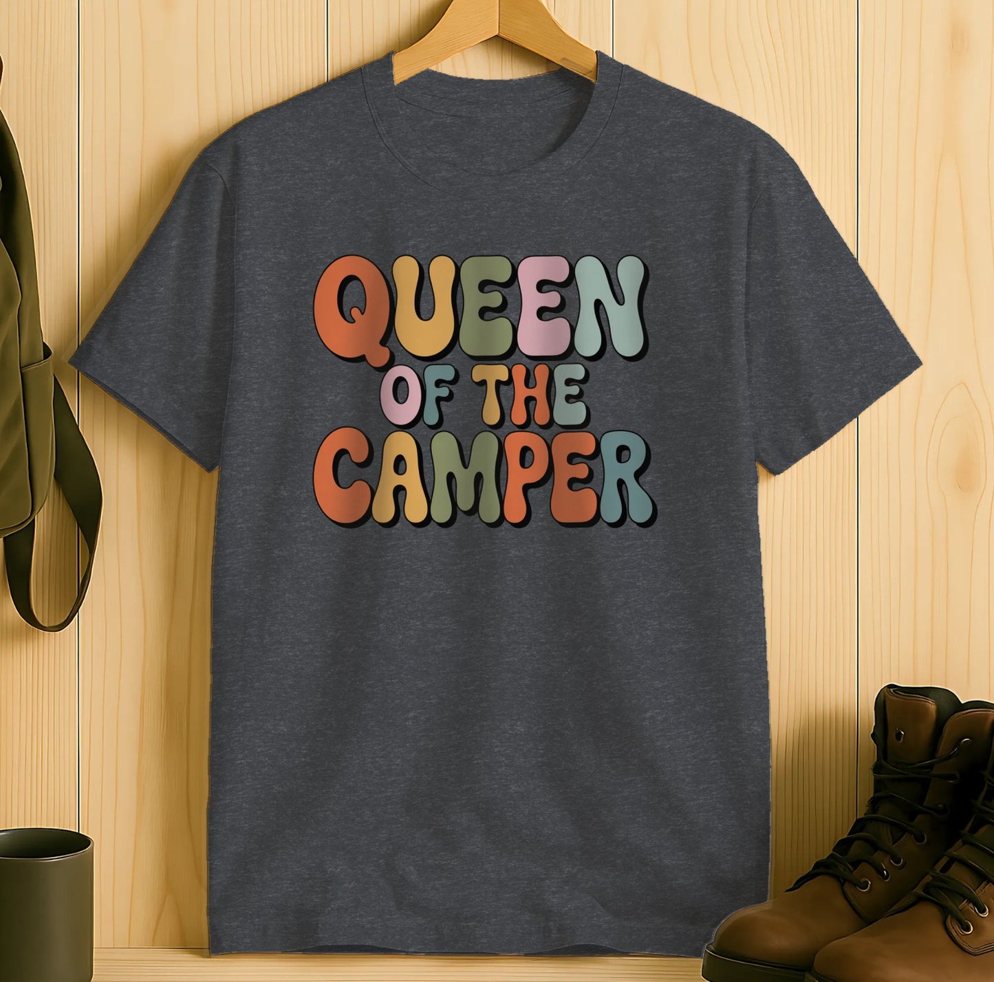 Queen of the Camper Graphic T-Shirt product type
