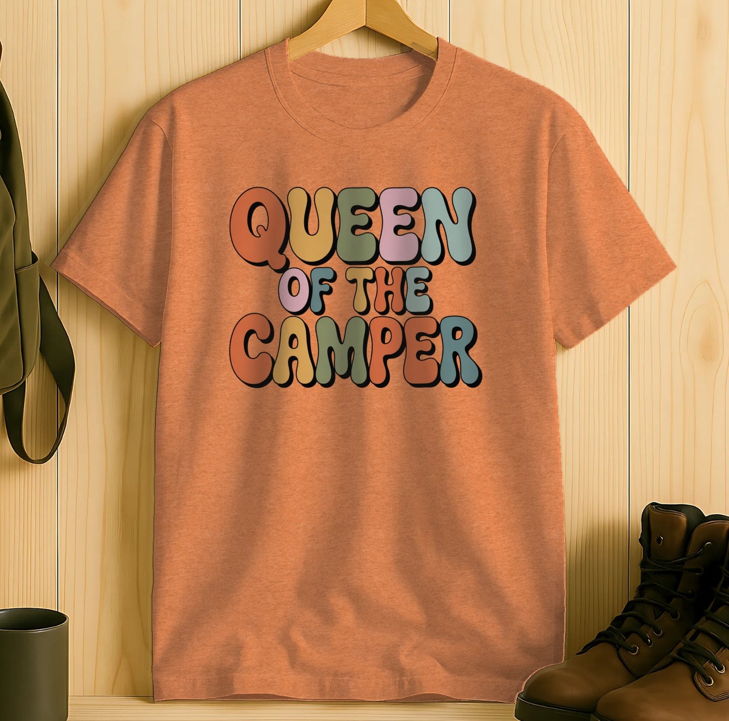 Queen of the Camper Graphic T-Shirt product type