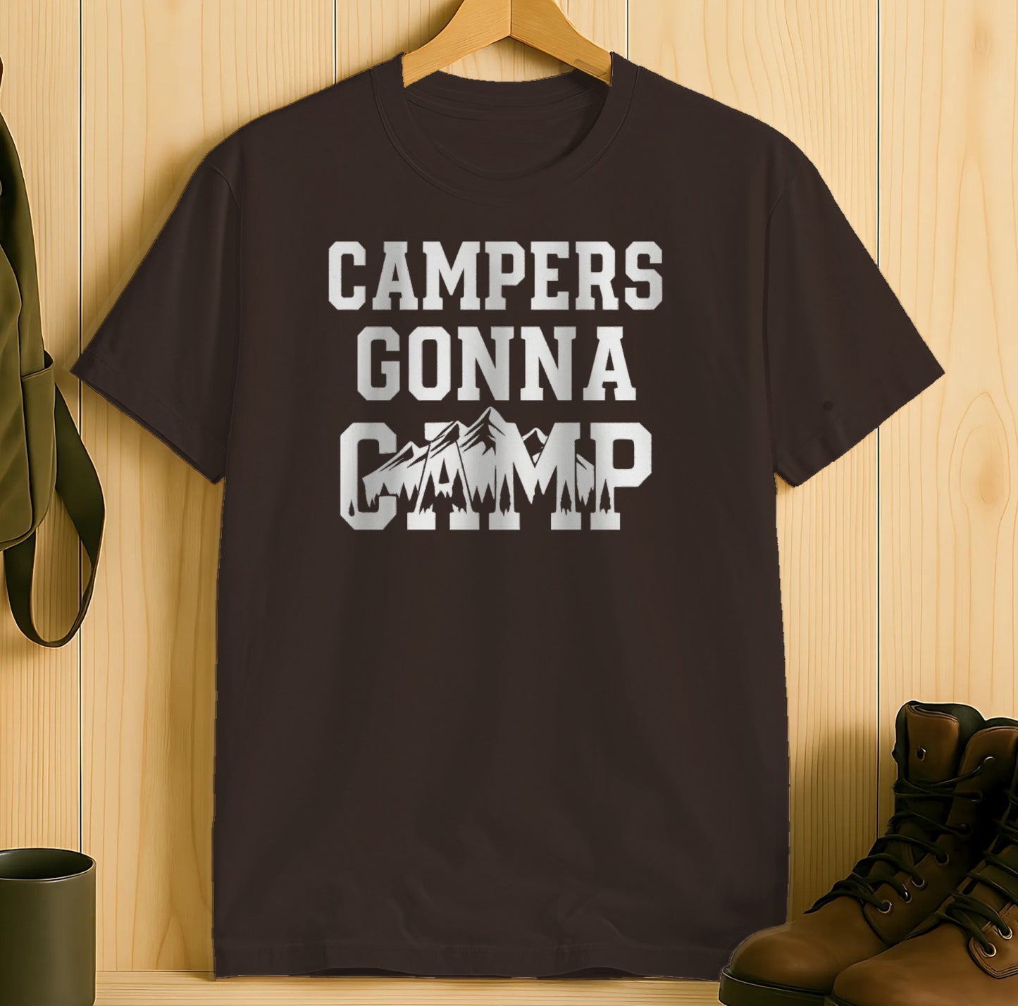 Campers Gonna Camp Printed Apparel Product