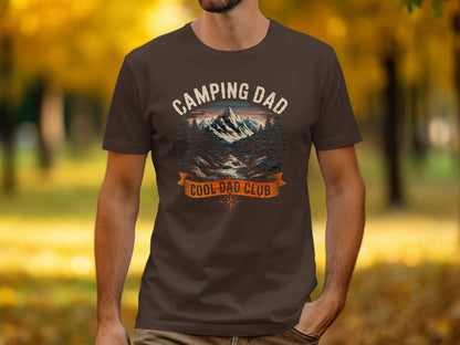 Camping Dad Cool Dad Club Graphic T-shirt product type