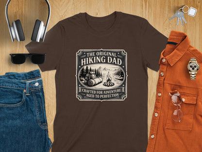 The Original Hiking Dad T-shirt Adventure Product Type