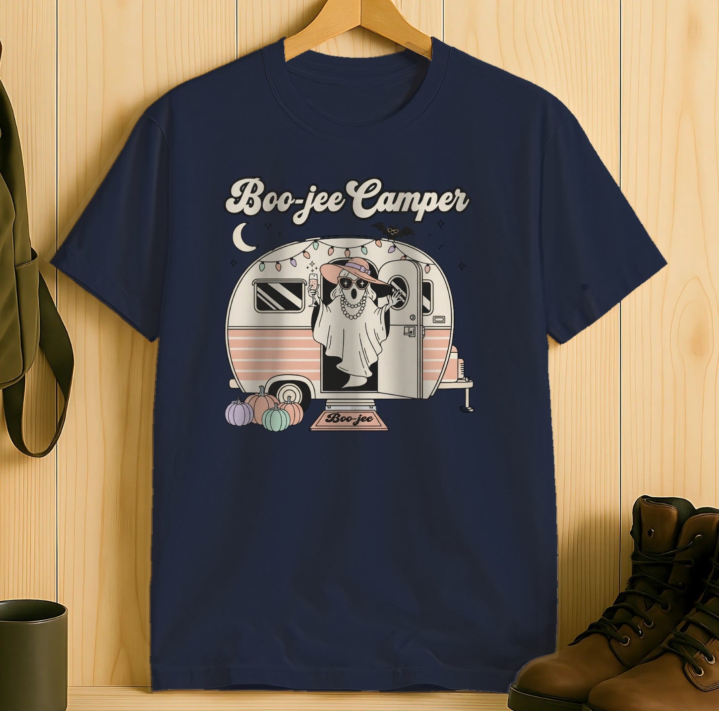 Boo-jee Camper Graphic Tee Halloween Product