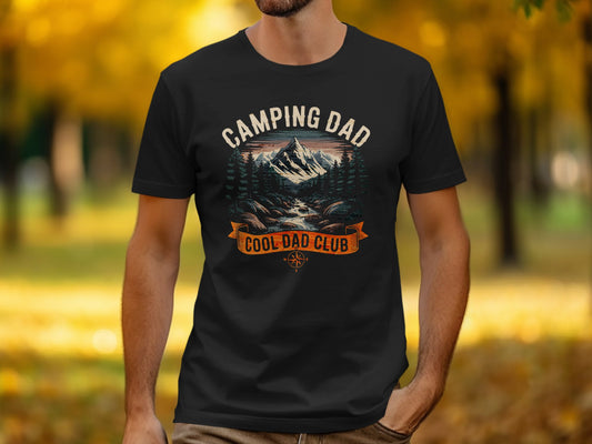 Camping Dad Cool Dad Club Graphic Tee product