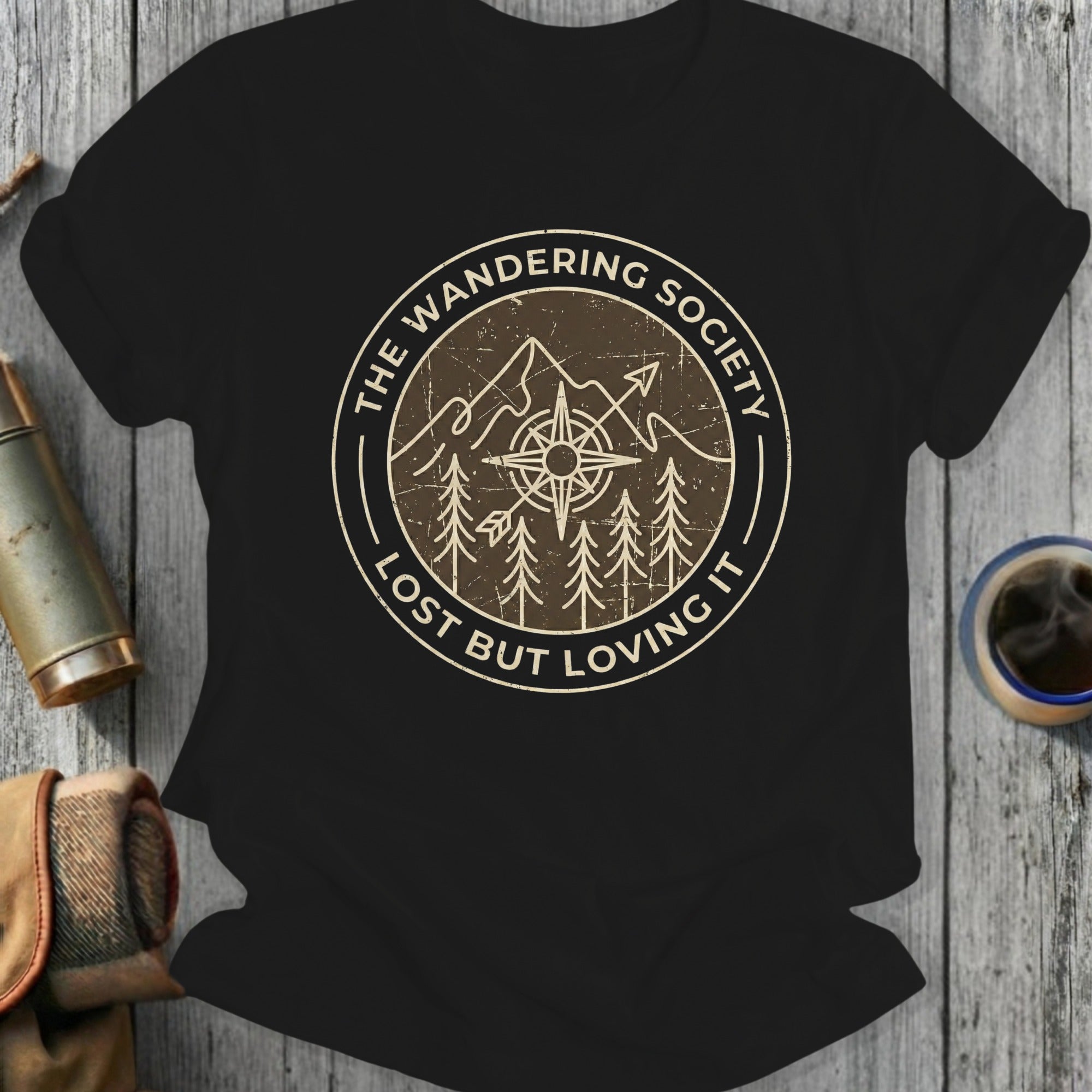 The Wandering Society Lost But Loving It T-Shirt
