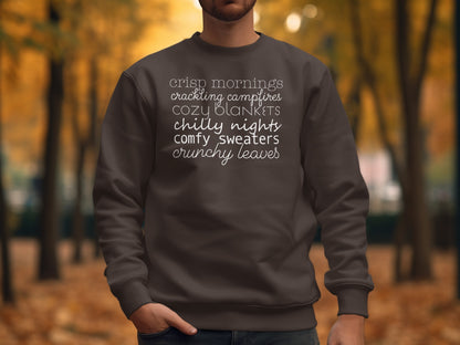 Cozy Crisp Mornings Chilly Nights Comfy Sweaters product type