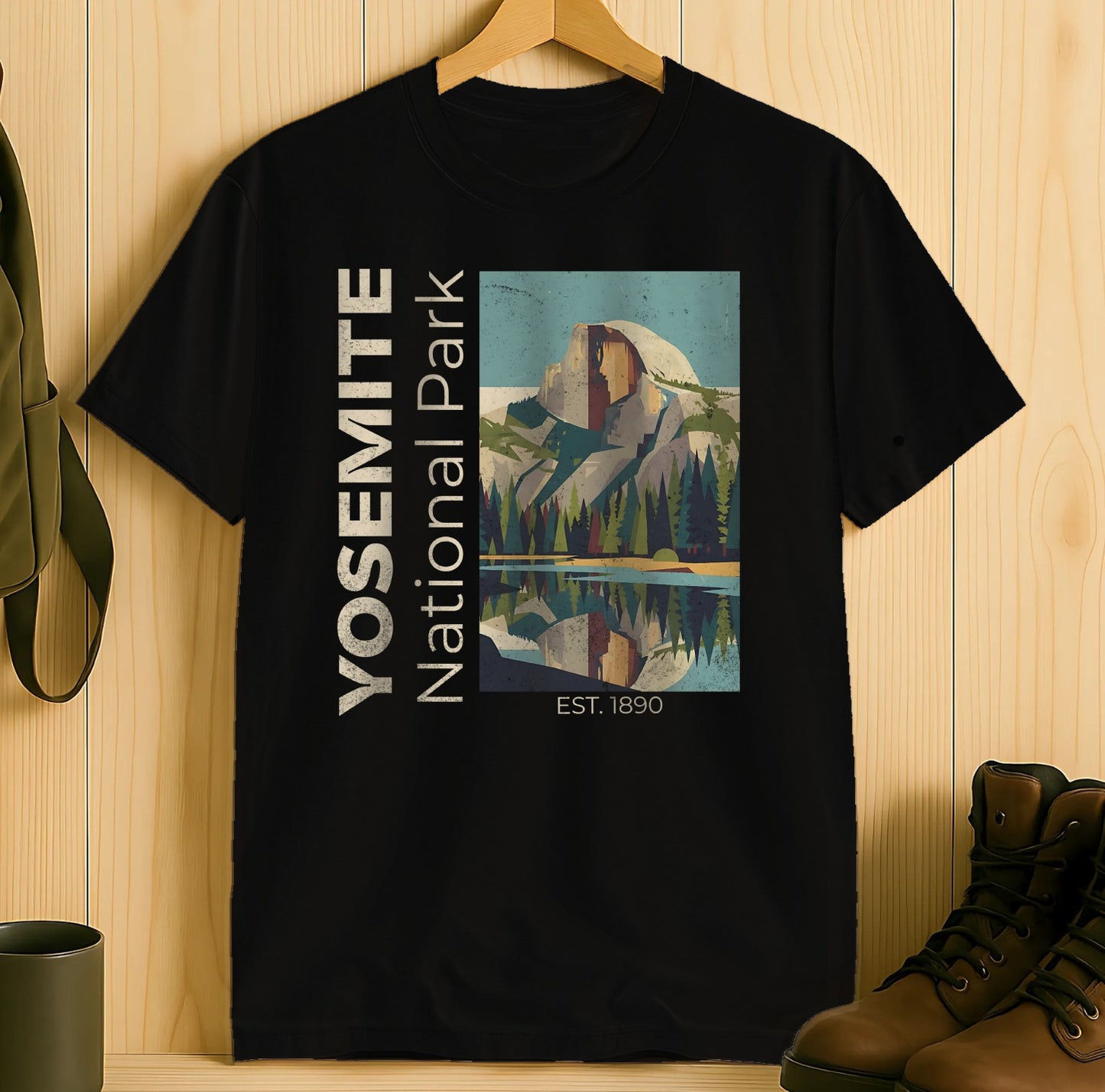 Yosemite National Park EST. 1890 graphic product