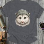 Adorable Opossum with Hat Graphic T-Shirt Product