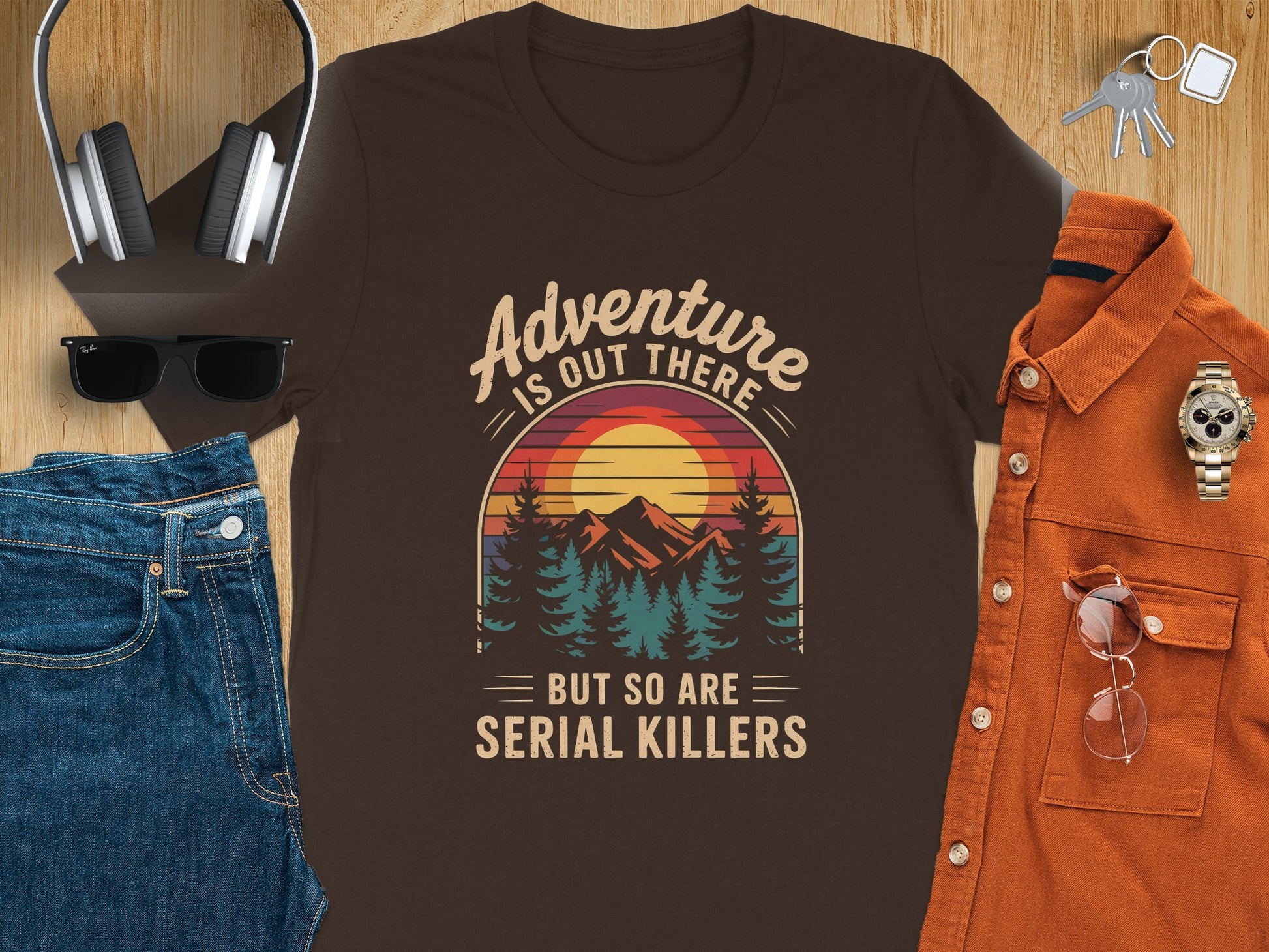 Adventure Is Out There But So Are Serial Killers product type